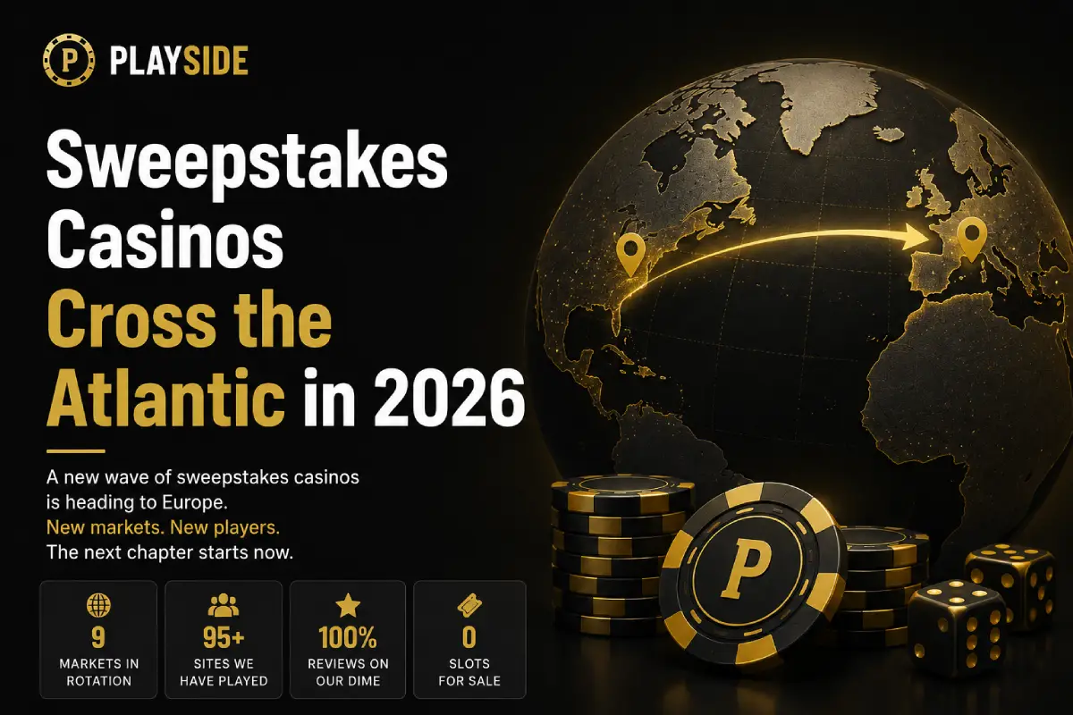 Sweepstakes casinos cross the Atlantic